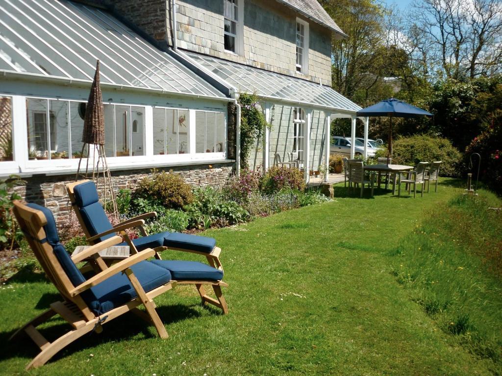 Bed and Breakfast The Old Rectory Boscastle Exterior foto
